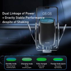 Gia Do Dien Thoai Tren O To Tich Hop Sac Khong Day 15 W Baseus Milky Way 03.jpg