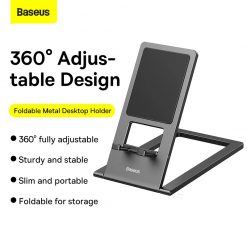 Giá đỡ Baseus Foldable Metal Desktop Holder Gray để Bàn Bằng Kim Loại Có Thể Gập Lại Cho Ipad 6228723b9f7b3.jpeg