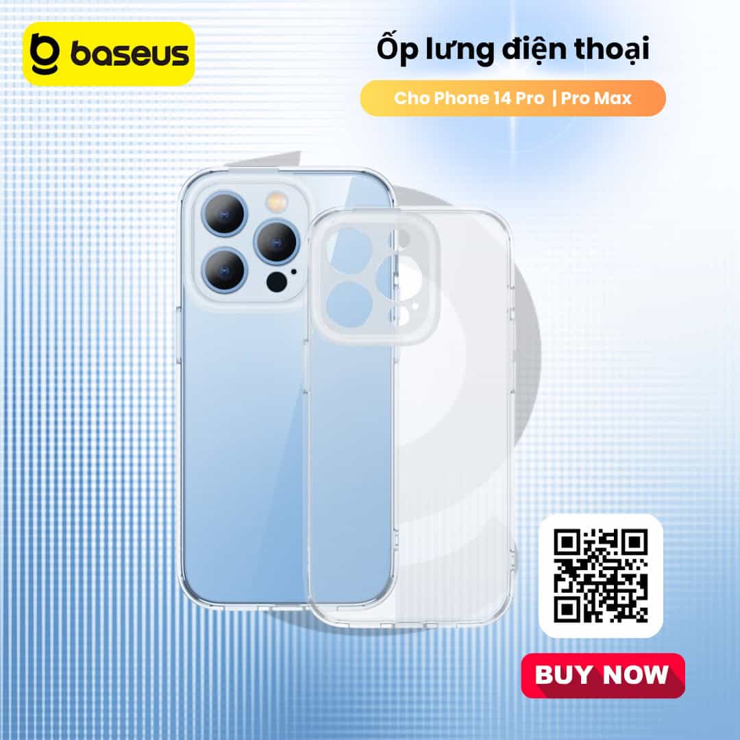 Ốp lưng BASEUS Illusion Series Protective Case cho iP14 - Main Image