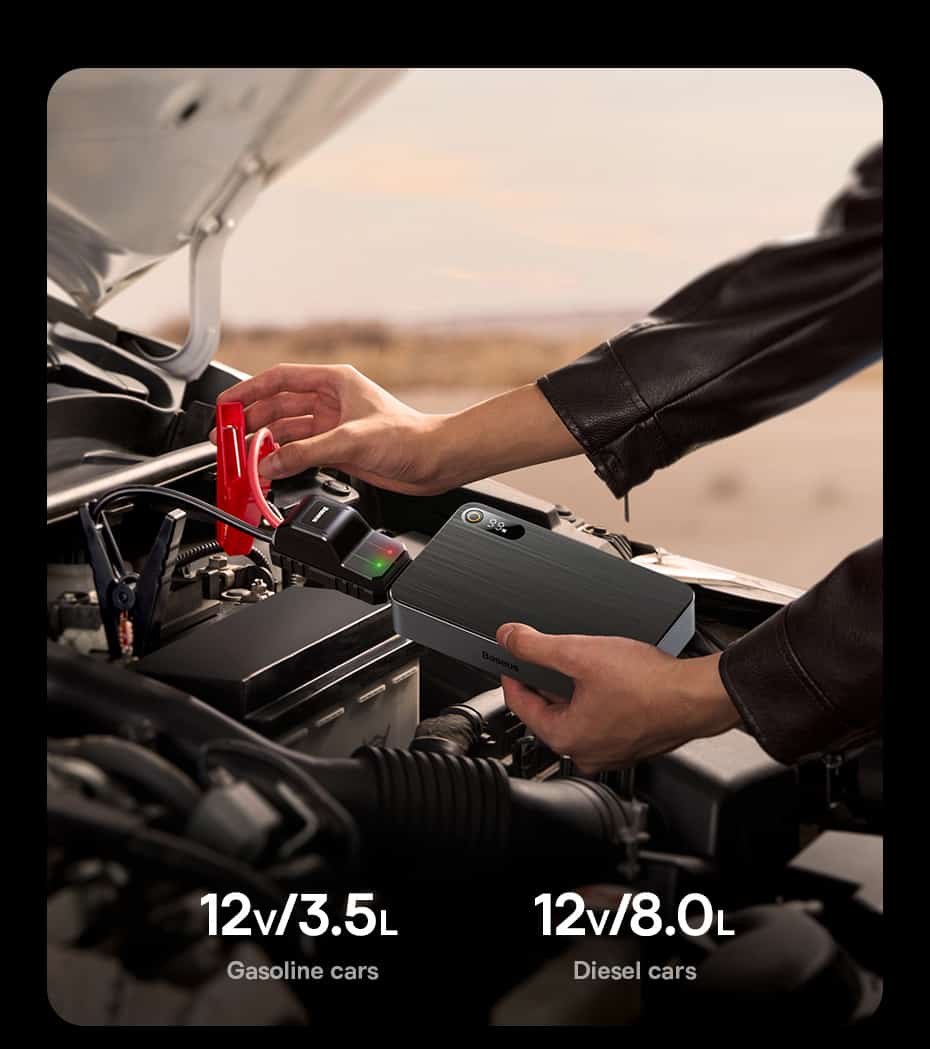 Bộ kích điện Baseus Super Energy Pro + 1600A cho xe hơi