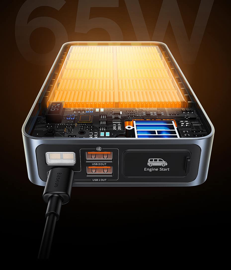 Bộ kích điện Baseus Super Energy Pro + 1600A cho xe hơi - Smart Ones