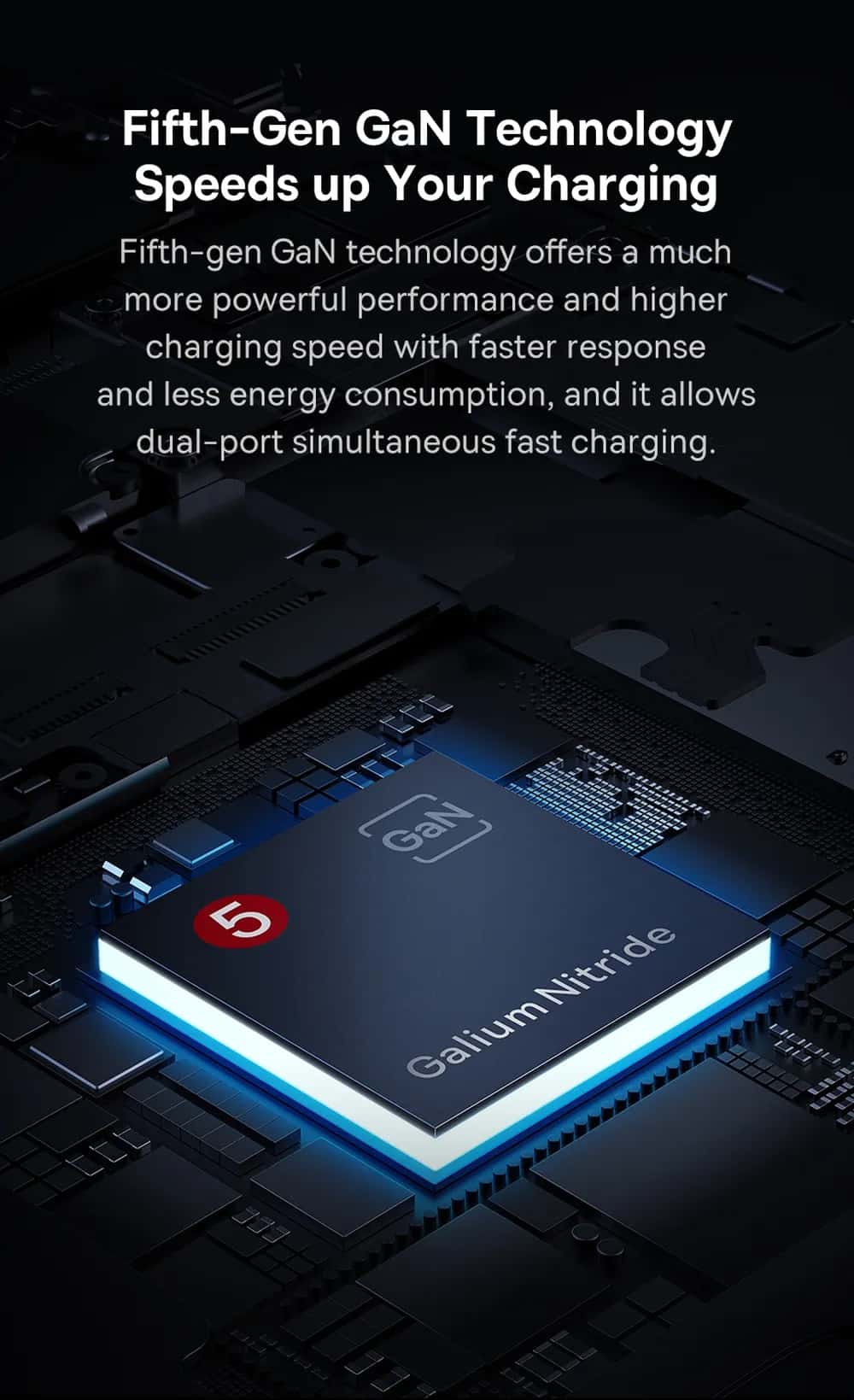 Củ sạc nhanh Baseus GaN5 Pro Ultra-Slim Fast Charger 65W